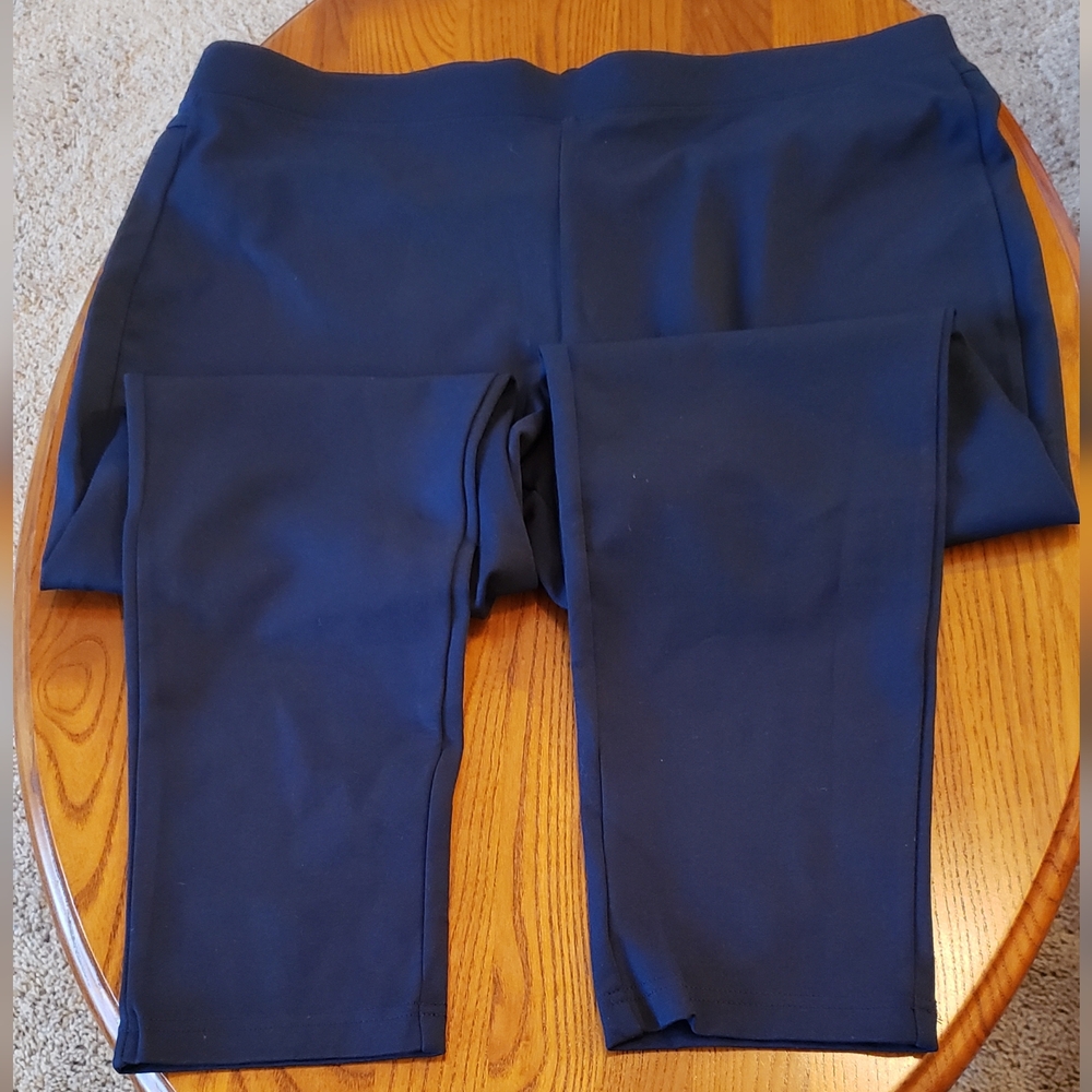 "Women With Control" navy blue slacks, size XL-P - Picture 5 of 9